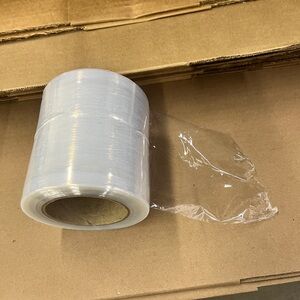5" in. x 1000FT 80 Gauge 2 Rolls Stretch Shrink Wrap.